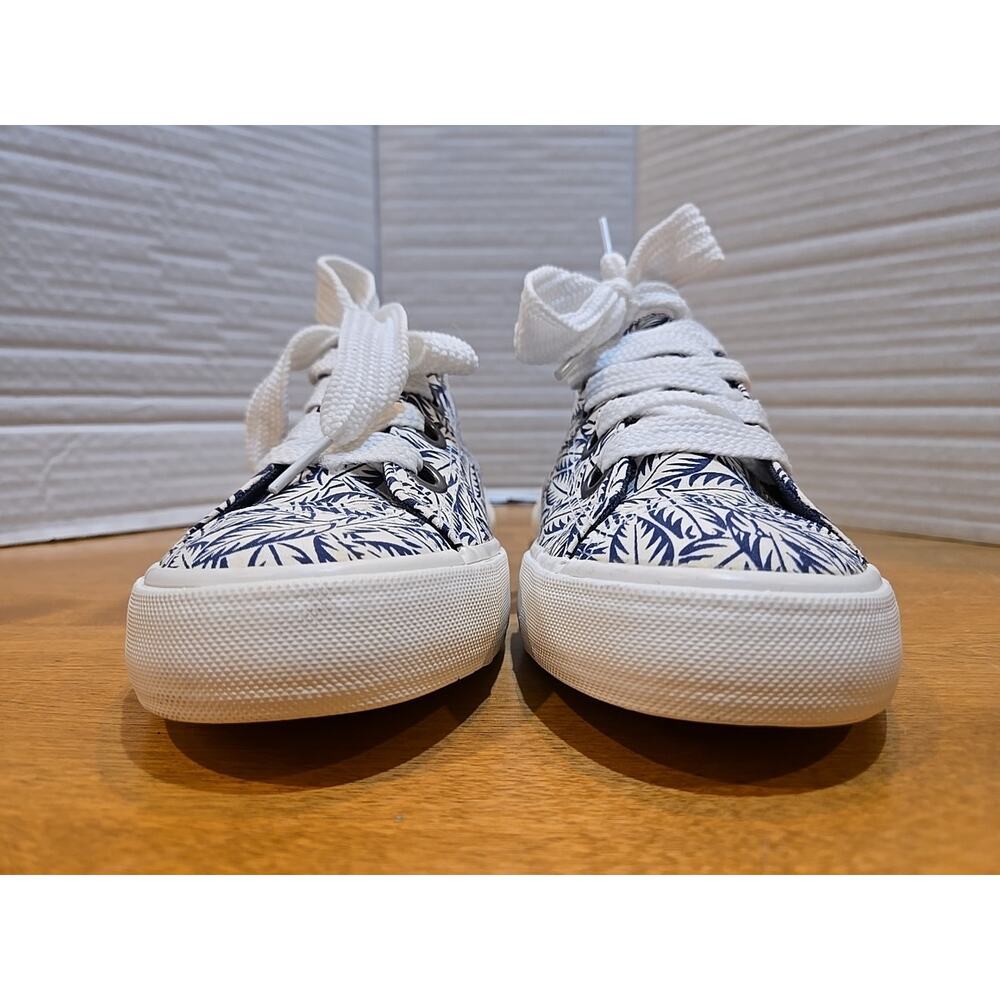 Rocket Dog Women's Size 7.5 Slip On Palm Tree Floral Beach Preppy Spring Summer - Picture 3 of 12